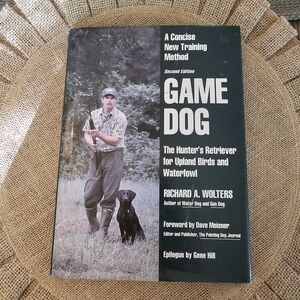 Game Dog Training Book by Richard Wolters- Black Cover
